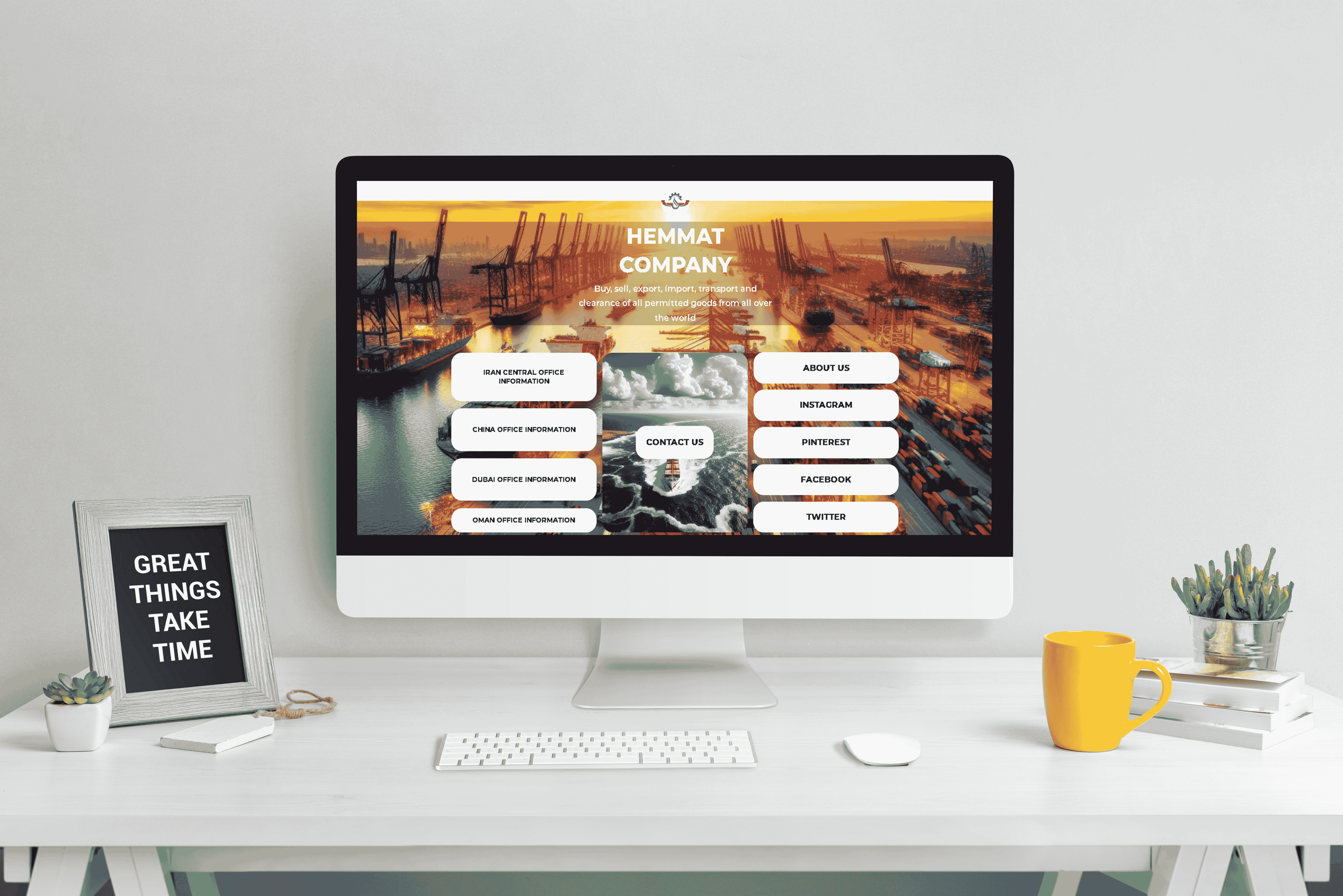 طراحی سایت همت کمپانی